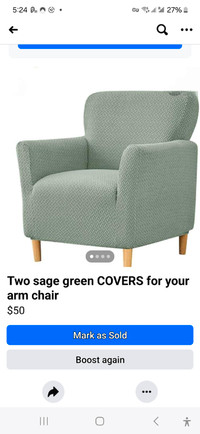 Slip Covers for armchairs