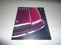 1994 BUICK DEALER SALES BROCHURE. LIKE NEW!