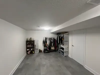 Large private basement room for rent