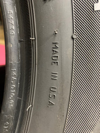 Two Continental 225/50/17 all season  tires total just $60  