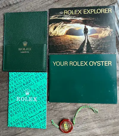 Rolex Explorer Manual/ Booklet Set - Package, View more