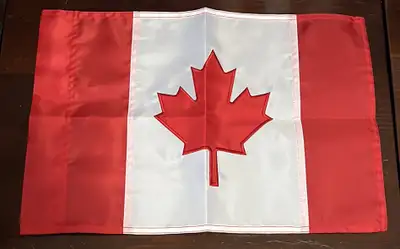 Canadian Garden Flag for Flag Stand Barely Used For Sale, View more