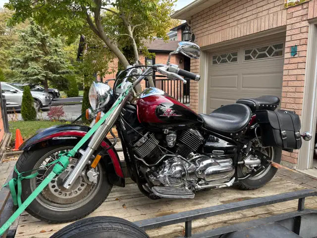 2002 Yamaha V-Star 1100 Classic in Street, Cruisers & Choppers in Oshawa / Durham Region - Image 2