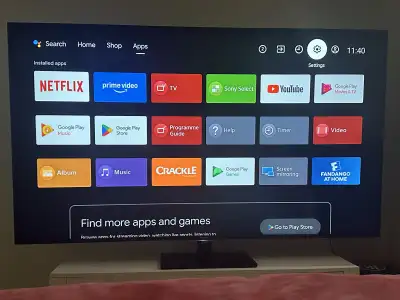 75 Inch Sony Bravia TV, View more