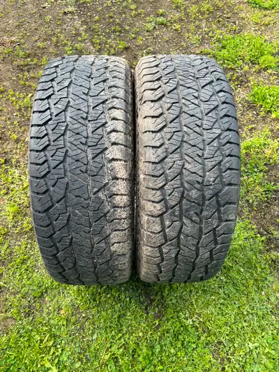 x2 USED Hankook Dynapro AT2 265/65R18 DOT 2018 9/32
