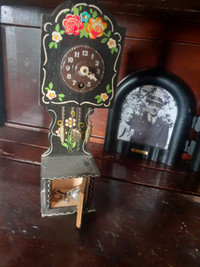 Art Deco Clock with all it's  gadgets.