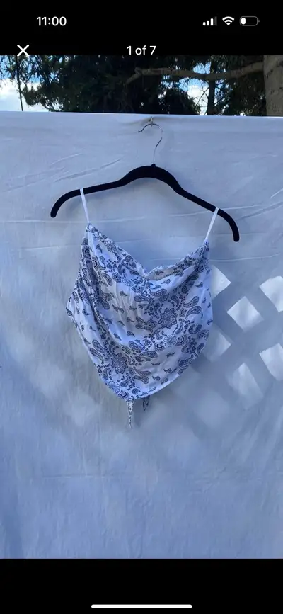 Hollister Bandana Style Tube Crop Top, View more