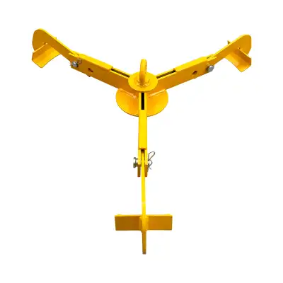 Forklift Crane Three Claw Oil Drum Lifting Hook (500kg) 053258, View more
