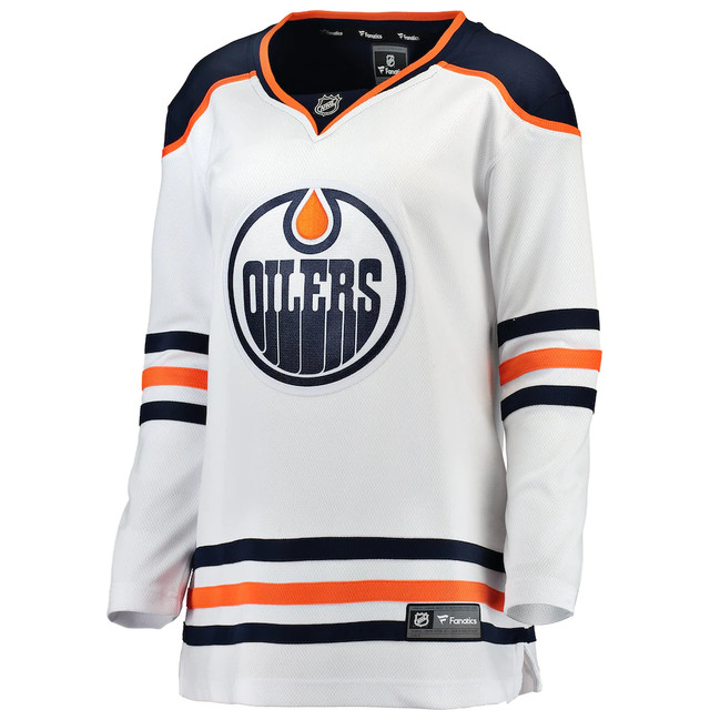 BRAND NEW Women's Edmonton Oilers Jersey size S (White) dans Femmes - Hauts et vêtements d'extérieur  à Ville d’Edmonton - Image 4