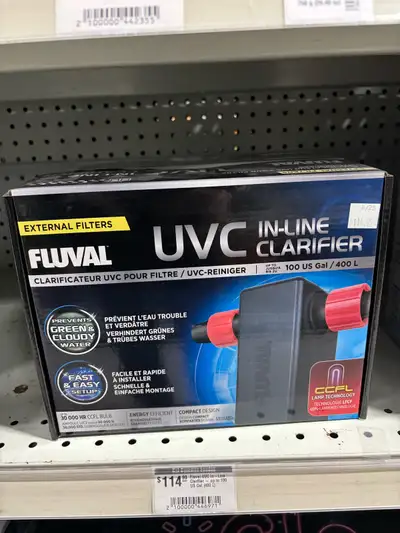 Fluval uvc in-line clarifier, View more