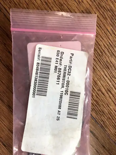 Thermistor Laveuse Samsung neuf, View more