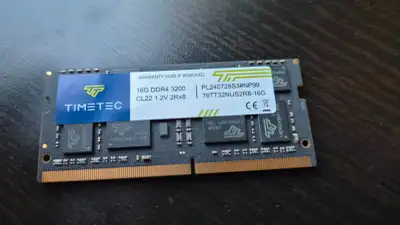 Timetec 16GB DDR4 3200MHz Laptop RAM, View more