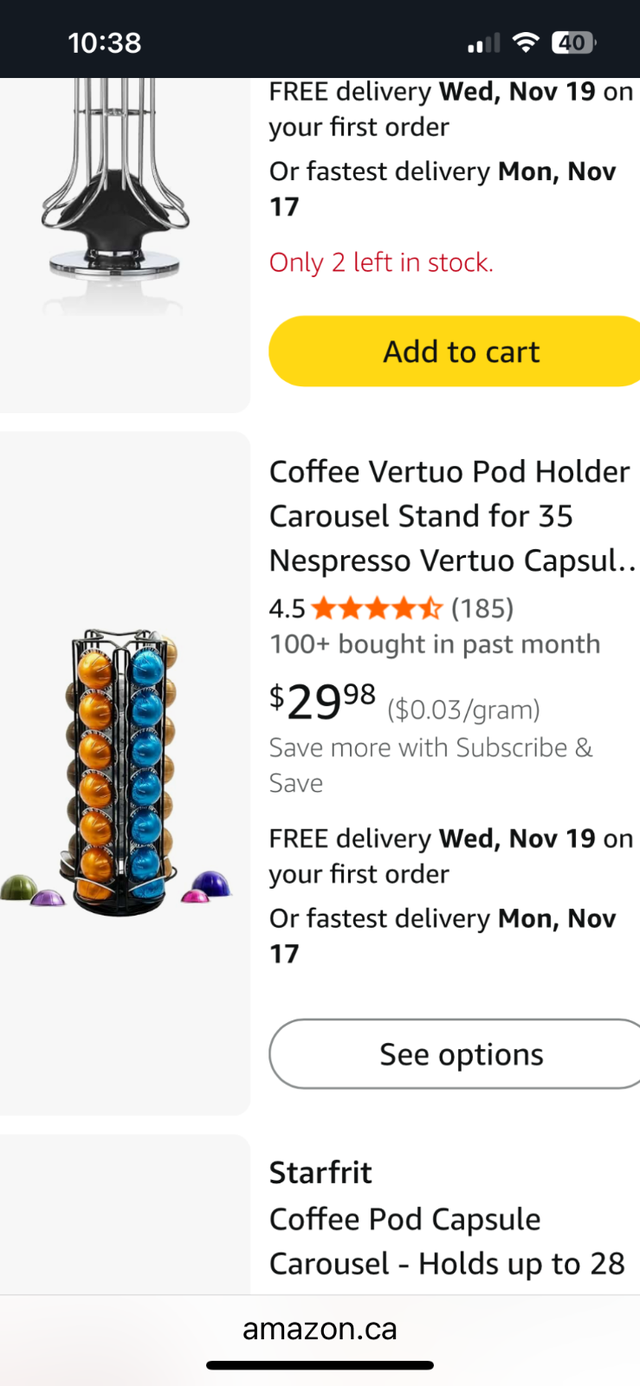 Espresso carousel in Coffee Makers in City of Toronto - Image 3