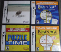 variete de jeux nintendo DS