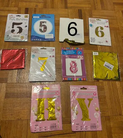$5 each All brand new, unused Pick up in Mississauga