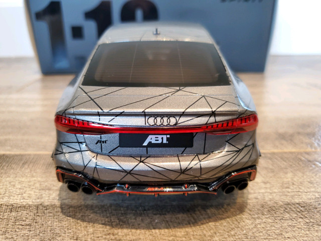 1:18 Resin not Diecast GT Spirit Audi RS7-R ABT Grey in Arts & Collectibles in Kawartha Lakes - Image 4