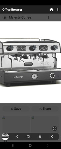 2 stag Espresso Machine