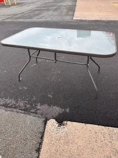 Patio table and chairs, View more