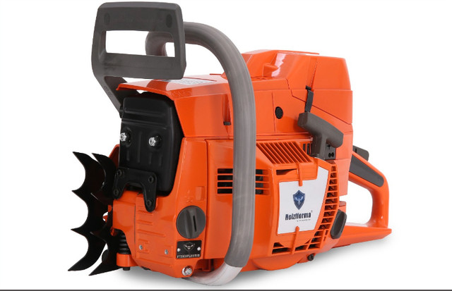 93.6cc Holzfforma G395XP Orange Gasoline Chainsaw in Outdoor Tools & Storage in Renfrew - Image 4