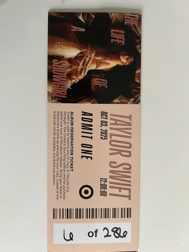 Taylor Swift-Life of a Showgirl(Collector’s Edition)With Bonus in CDs, DVDs & Blu-ray in Markham / York Region - Image 4
