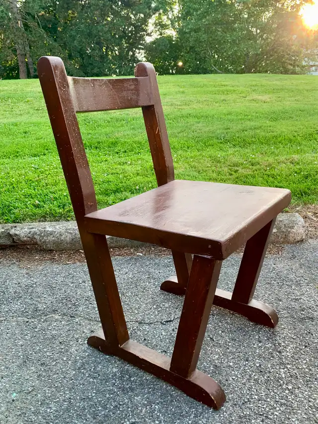 Vintage Rascal Sled base Chair