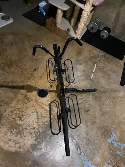 Dual bike rack