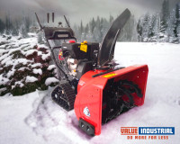 Engine-Powered Snow Blower with Propulsion