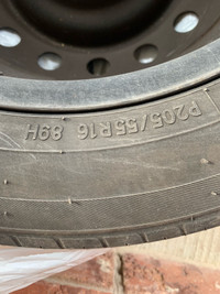 205/55/R16 all season tires with rim
