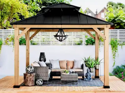 ASSEMBLYBEYOND.CA Looking to enhance your backyard, patio, or garden? Our professional gazebo instal...