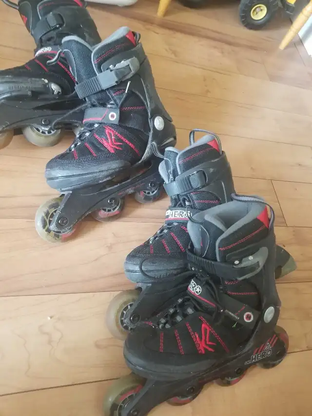 Skates for kids , 2 pairs SK8 HERO  32-37 / 35-40, each $25 in Skates & Blades in Markham / York Region - Image 5