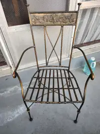 Wrought-iron/Metal Chairs.  (set of 4)