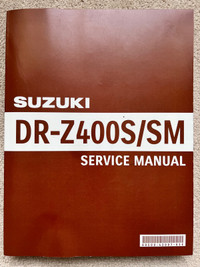 ⚡️⚡️⚡️ Suzuki DRZ400S/SM OEM Service Manual ⚡️⚡️⚡️