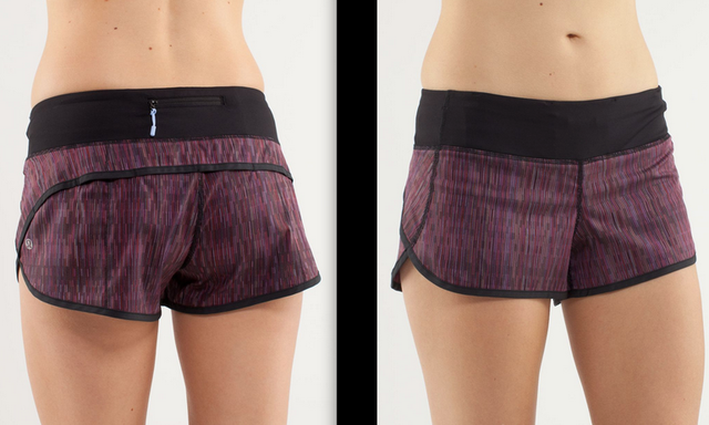 Lululemon Run Speed Short Wee Are From Space Black March Multi in Women's - Bottoms in City of Toronto - Image 9
