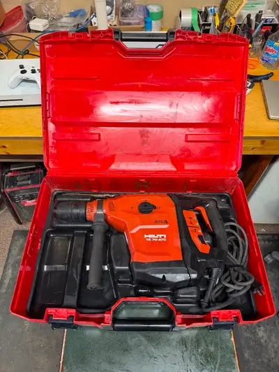 HILTI SDS MAX TE 70-ATC Rotary Hammer Drill with Bits, View more