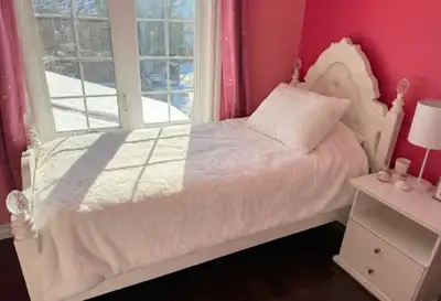 Bedroom Set (Twin Bed + Mattress + Nightstand), View more