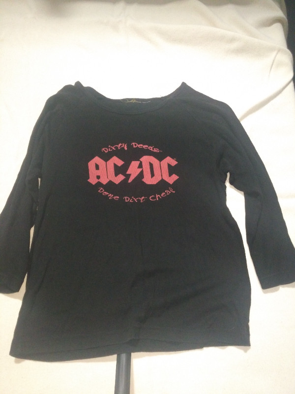 shirt: AC/DC Dirty Deeds Done Dirt Cheap large in Women's - Tops & Outerwear in Cambridge