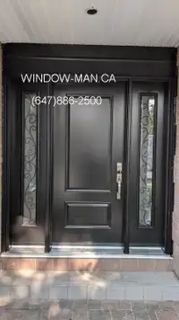 TwoSideLites Door Single Front Entry  Best Pricing and Service