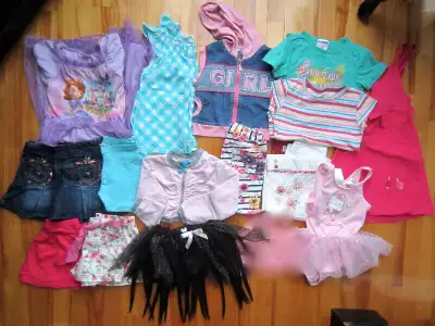 Vêtements pour fille 4-5 ans pour l'été, View more