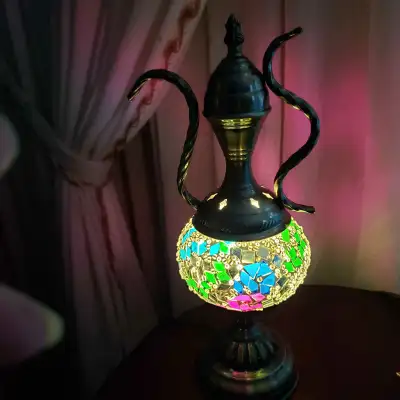 Mosaic Turkish Lamp, View more