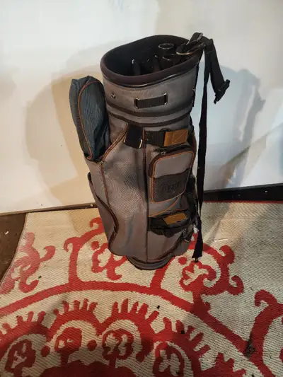 Golf Bag Gray Wilson carry & strap, View more