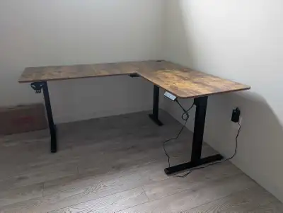 Adjustable sit/stand desk , View more
