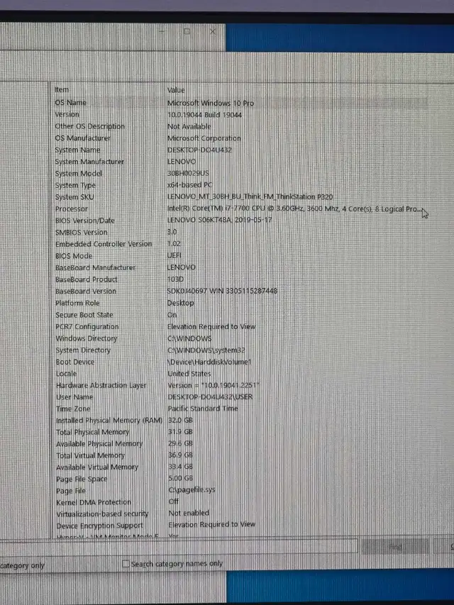 Lenovo Thinkcentre P320 Tower in Desktop Computers in Edmonton - Image 5