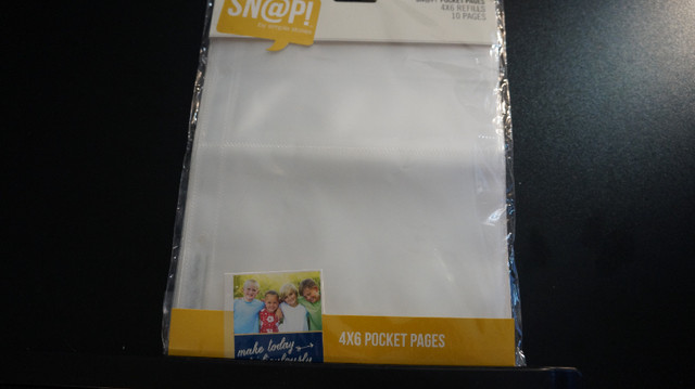 SNAP PHOTO POCKETS in Hobbies & Crafts in Norfolk County