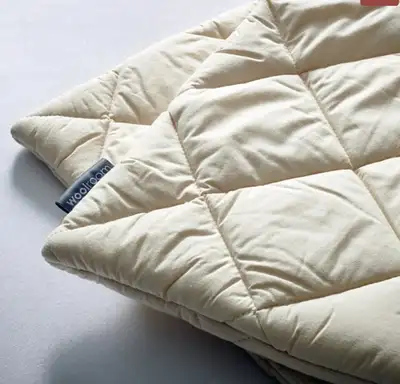 *Brand New King Size Deluxe Washable Wool Quilted Pillow Cover F, View more