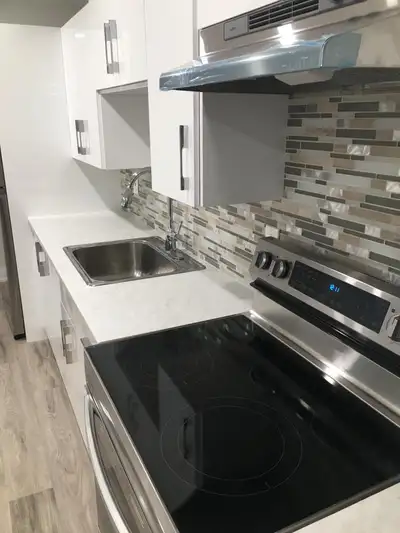 New finished two bedroom huge dining room basement apartment in Aurora close to Newmarket 9057582111...