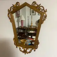 Vintage Durwood Gold Mirror