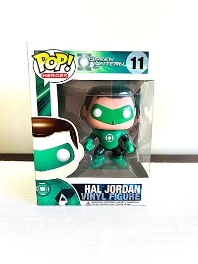 Emerge as a standout in your collection with the RARE Funko Pop Green Lantern Hal Jordan #11 Vinyl F...