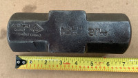 Vintage Blacksmith Sledge hammer head 8 lbs Joe Smith Engalnd