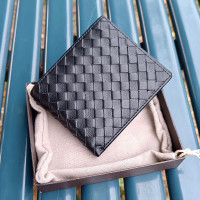 【BNIB】BV Style Genuine Lambskin Leather Weave Men’s Wallet Bag