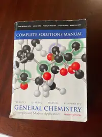 General Chemistry tenth edition and solutions Manual